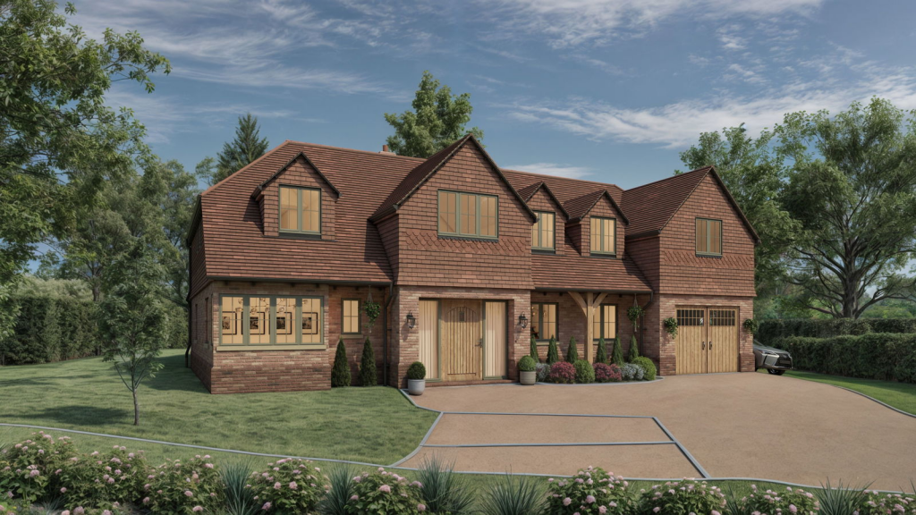 Main image of property: Custom Build House to the Rear Of Rivington House, Rockfield Road, Oxted, Surrey.