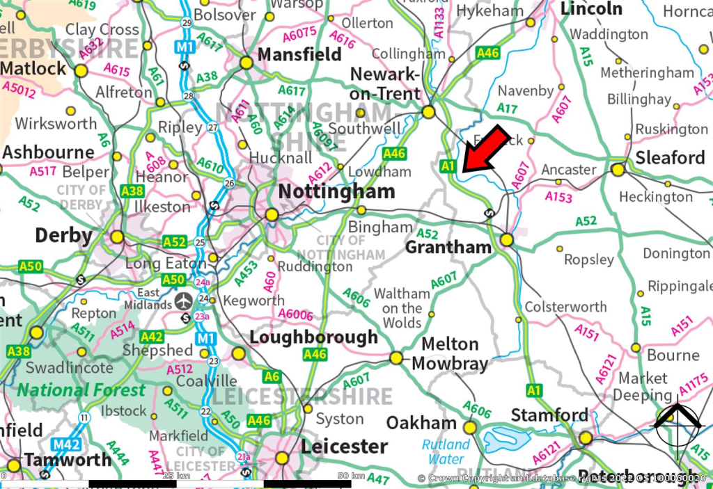 Plot for sale in Land, Main Road, Long Bennington, Newark, NG23