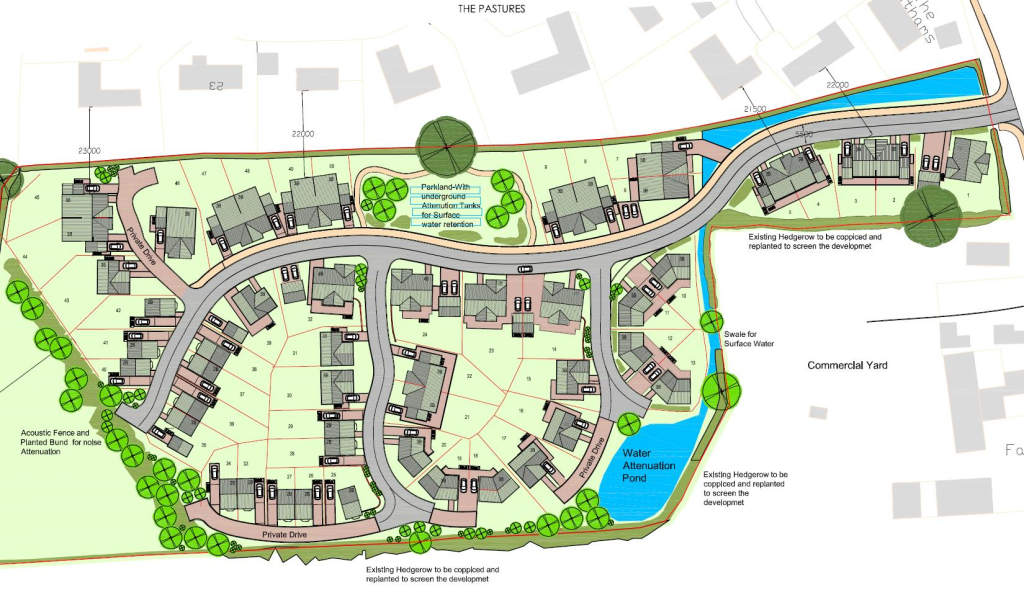 Plot for sale in Land, Main Road, Long Bennington, Newark, NG23