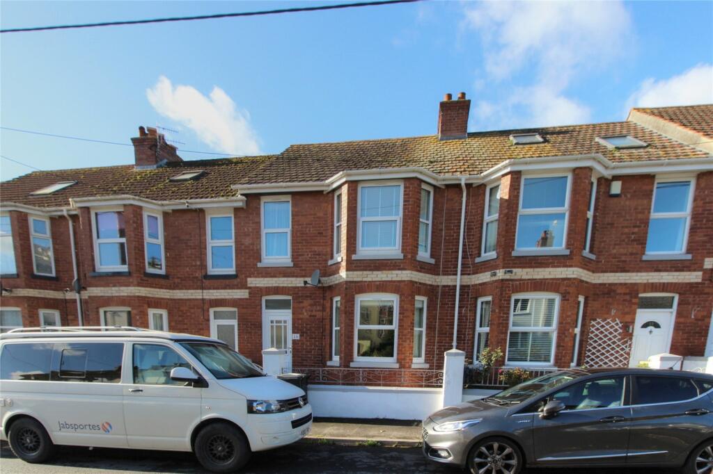 3 bedroom terraced house for sale in First Avenue, Teignmouth, Devon, TQ14