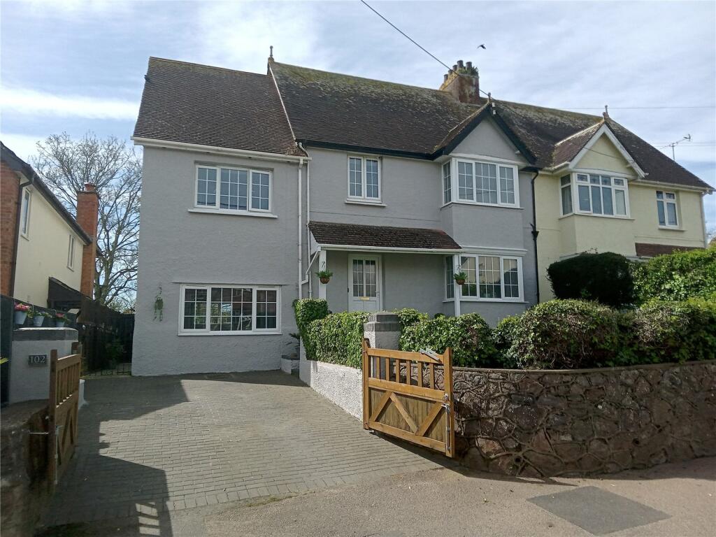 4 bedroom semidetached house for sale in Littleham Road, EXMOUTH