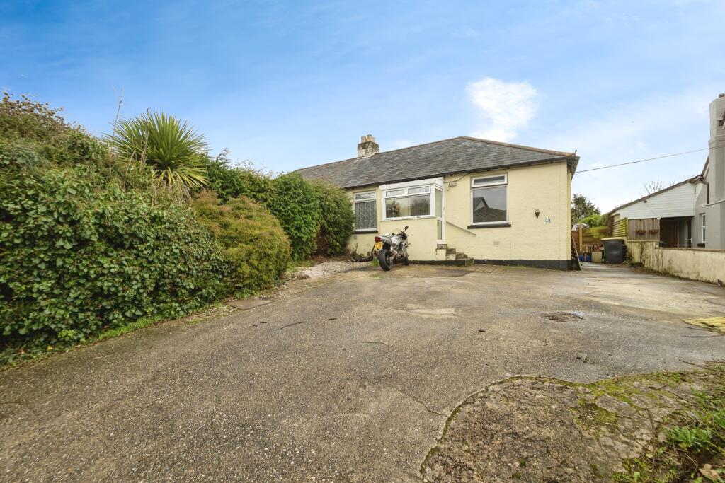 3 bedroom bungalow for sale in Golvers Hill Road, Kingsteignton, Newton