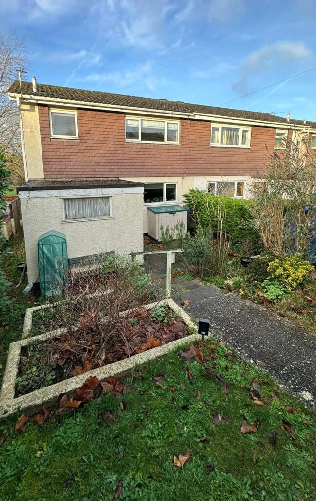 2 bedroom semidetached house for sale in Rush Way, Totnes, Devon, TQ9
