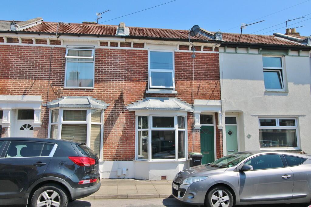 2 bedroom terraced house for sale in Perth Road, Southsea, PO4