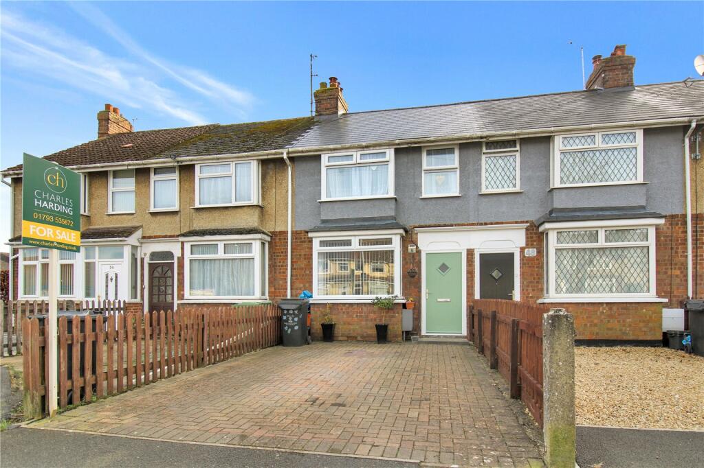 2 bedroom terraced house for sale in Wiltshire Avenue, Rodbourne Cheney, Swindon, Wiltshire, SN2