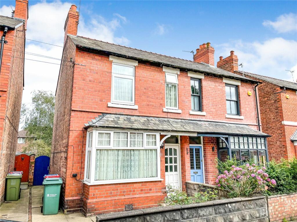 3 bedroom semi-detached house for sale in Kingsley Road, Chester, Cheshire, CH3