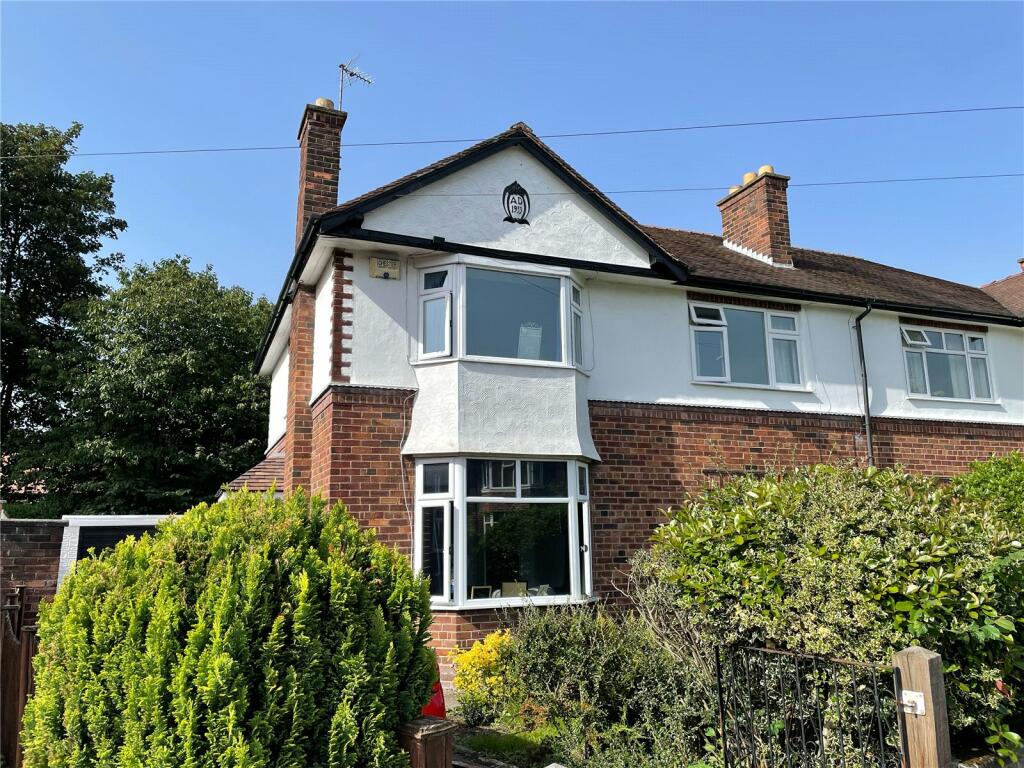 4 bedroom semi-detached house for sale in Knowsley Road, Chester, Cheshire, CH2