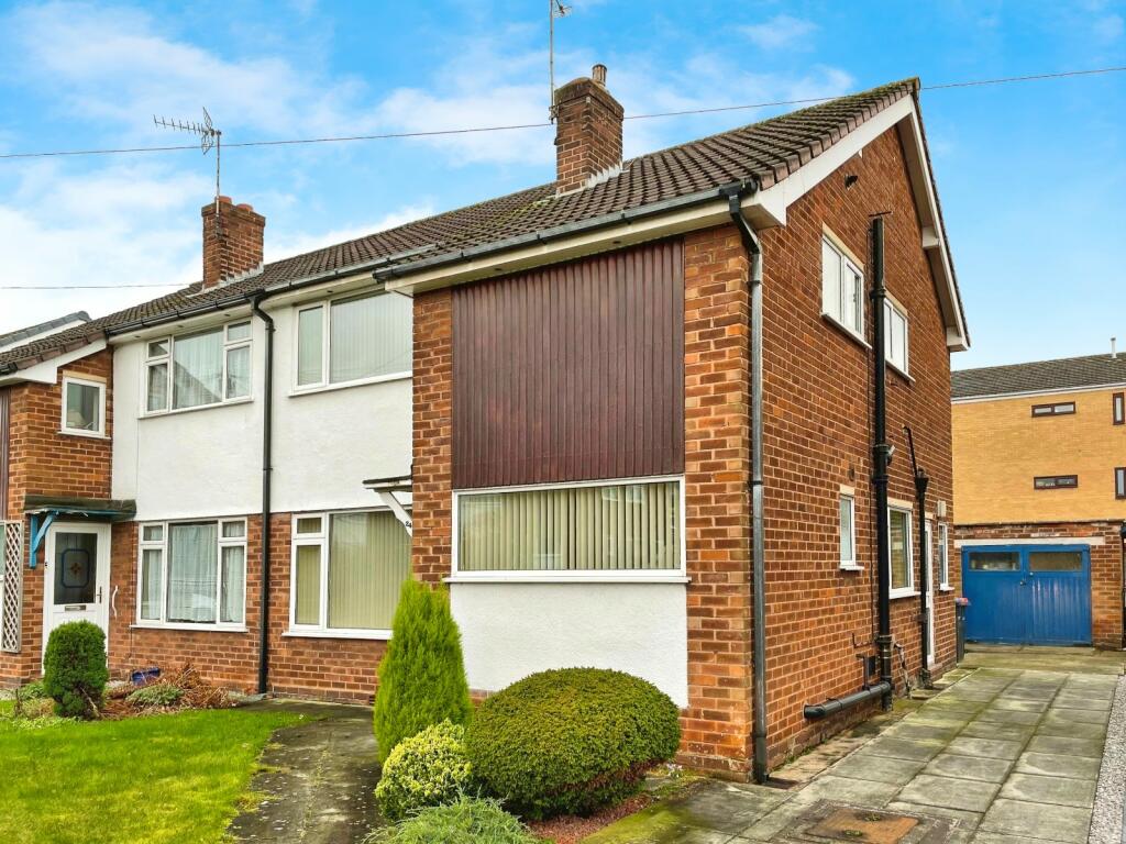 3 bedroom semi-detached house for sale in Richmond Crescent, Vicars Cross, Chester, Cheshire, CH3