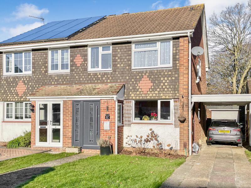 3 bedroom semi-detached house for sale in Allen Road, Hedge End, SO30 ...