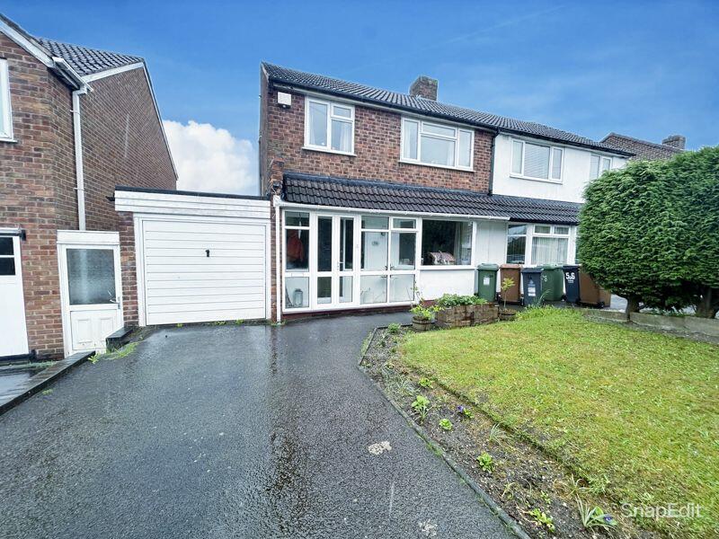 3 bedroom semidetached house for sale in Cherrywood Road, Streetly