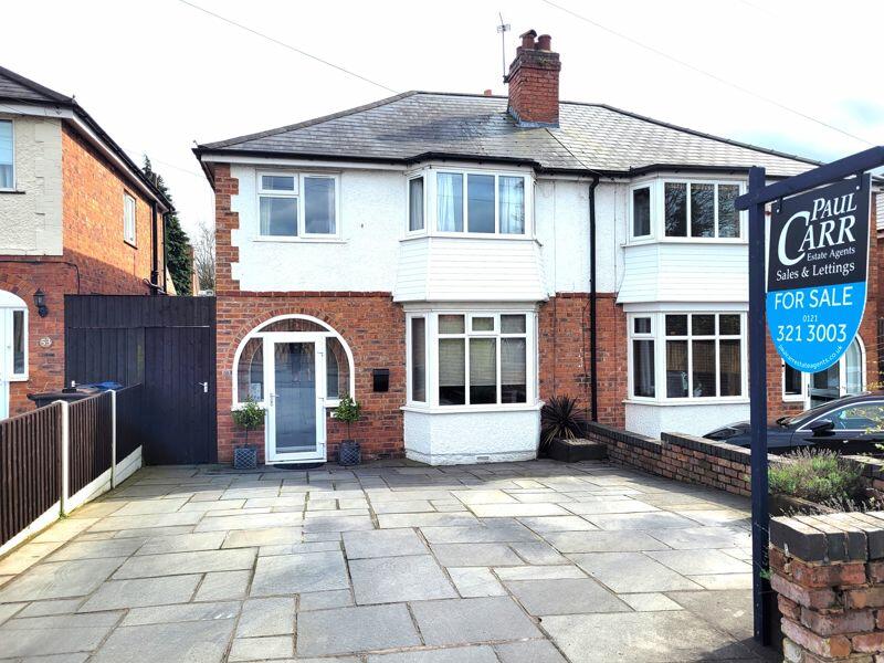 4 bedroom semi-detached house for sale in Church Road, Sutton Coldfield, B73 5RY, B73