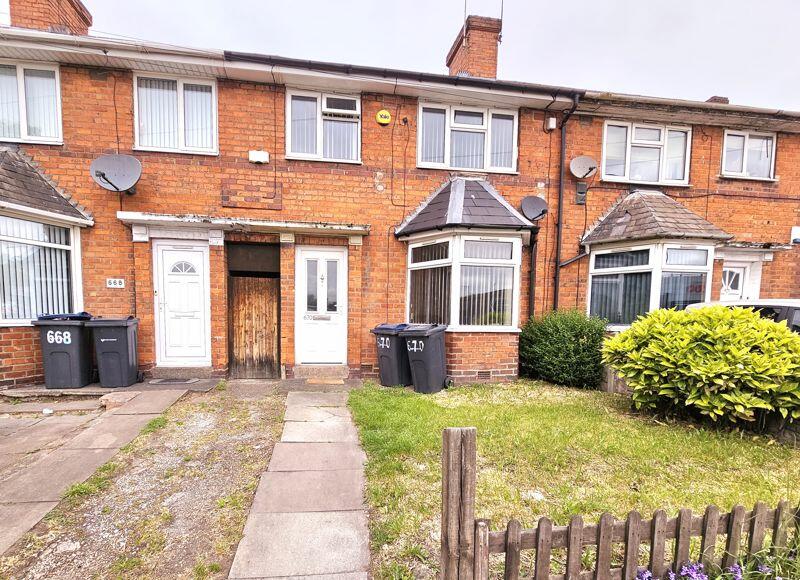 3 bedroom terraced house for sale in Tyburn Road, Erdington, Birmingham
