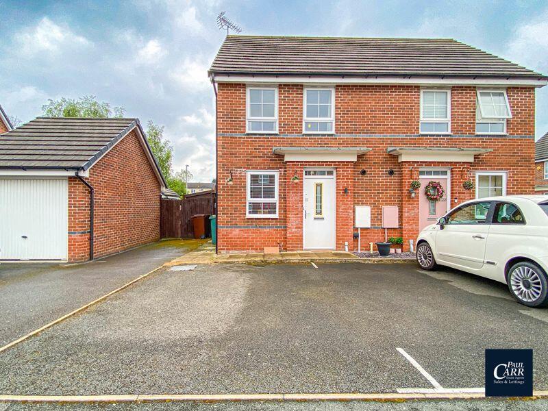 2 bedroom semidetached house for sale in Station Court, Cannock, WS11 0EJ, WS11