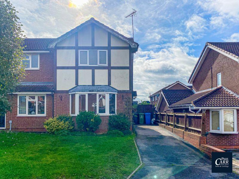 2 bedroom semidetached house for sale in Redwing Drive, Cannock, WS12