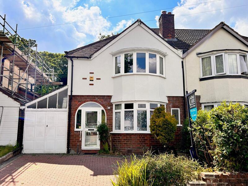 3 bedroom semidetached house for sale in West Avenue, Handsworth Wood, Birmingham, B20 2LT, B20