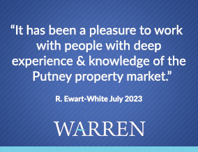 Get brand editions for Warren Residential Sales & Lettings, Putney