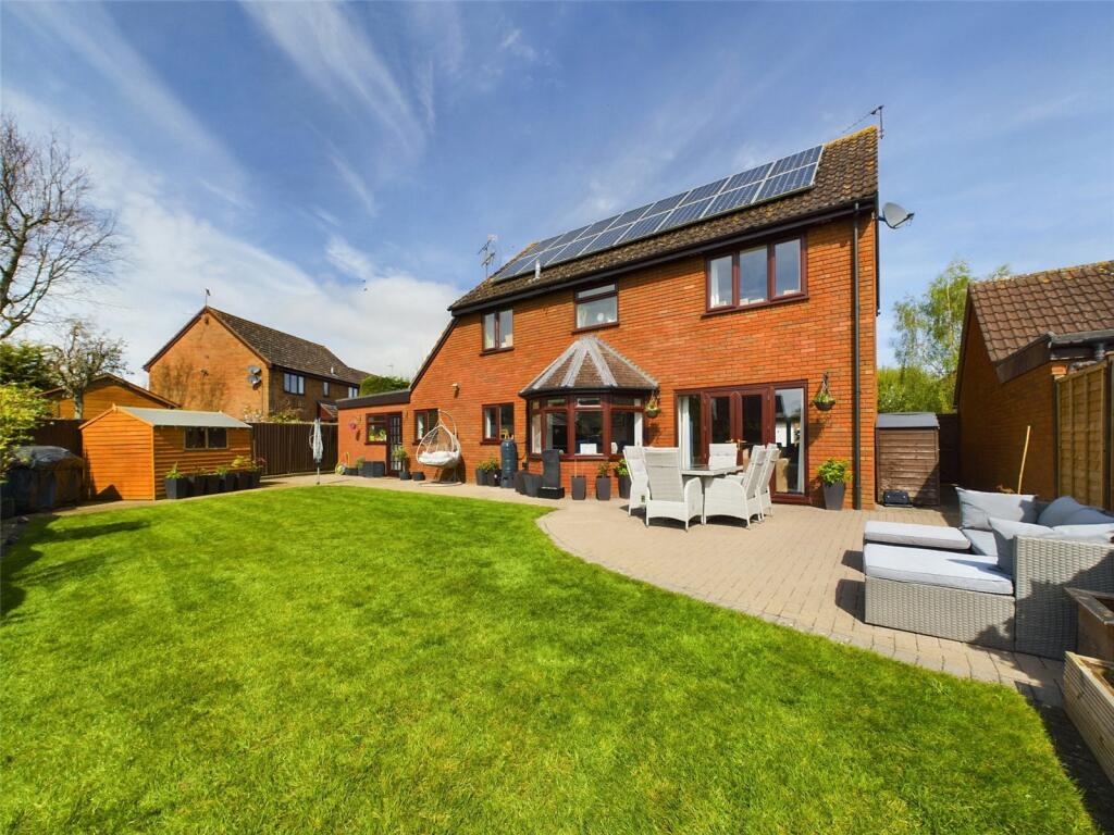 4 bedroom detached house for sale in Brimsome Meadow, Highnam, Gloucester, Gloucestershire, GL2