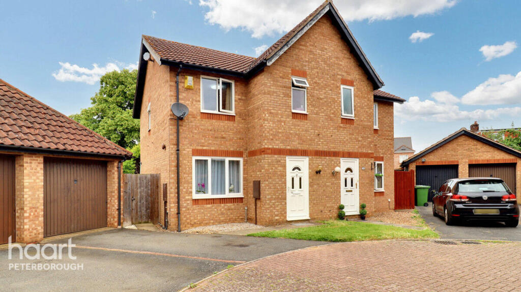 3 bedroom semidetached house for sale in Derby Drive, Peterborough, PE1
