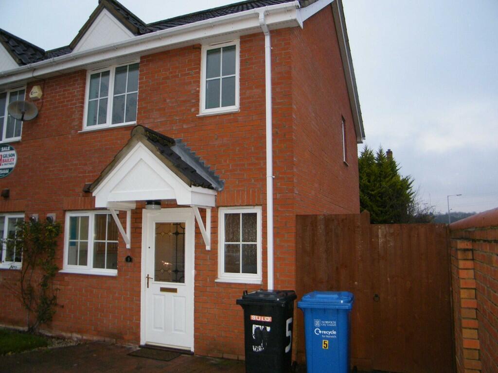 2 bedroom semi-detached house for rent in Threescore, NR5