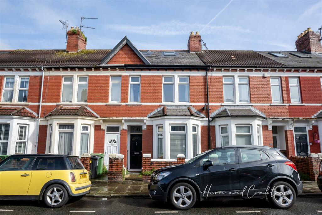 4 bedroom terraced house for sale in Brithdir Street, Cardiff, CF24
