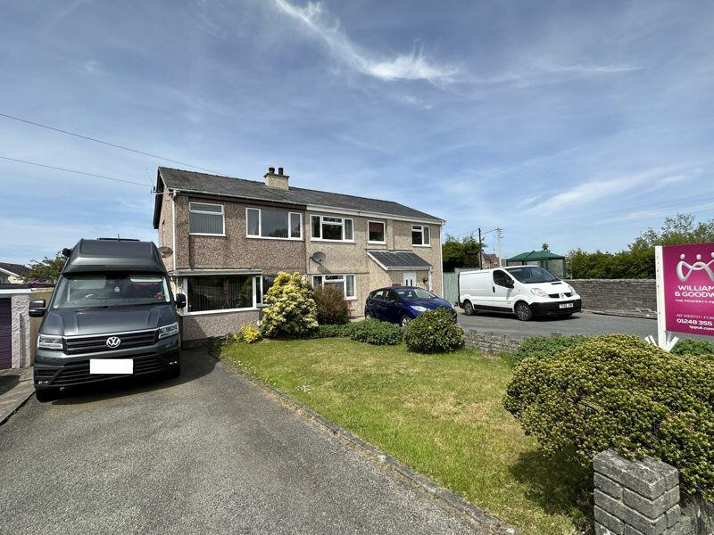 3 bedroom semidetached house for sale in Groeslon, Gwynedd, LL54
