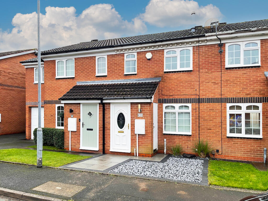 2 bedroom terraced house for sale in WORDSLEY Ensall Drive, DY8