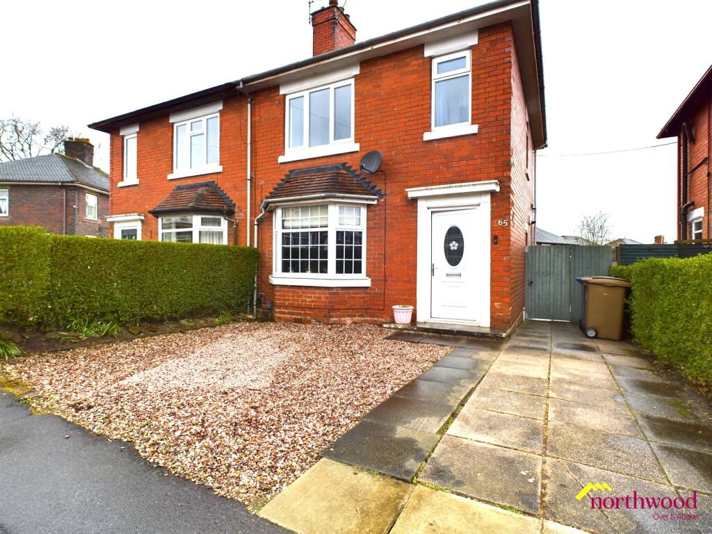 2 bedroom semi-detached house for sale in Wilson Road, Hanford, Stoke-on-Trent, ST4