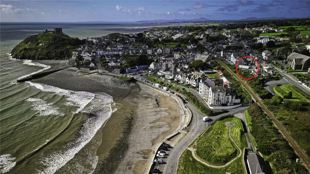 Plot for sale in High Street, Criccieth, Gwynedd, LL52