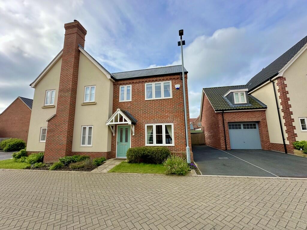 2 bedroom semidetached house for sale in Barn Owl Drive, Holt, Norfolk
