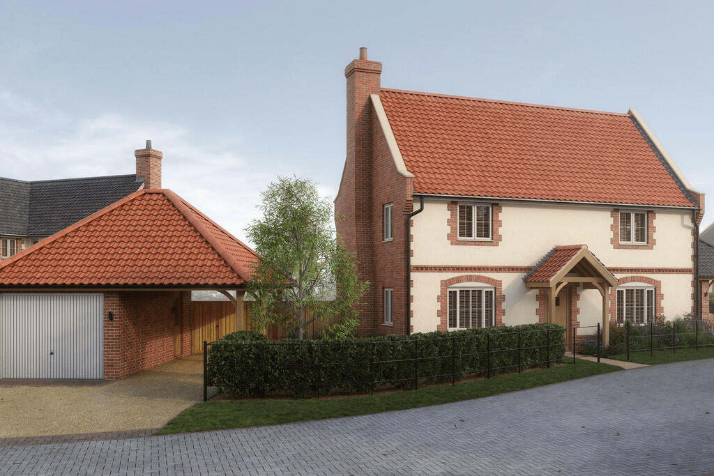 3 bedroom detached house for sale in Attractive New Home in Mattishall