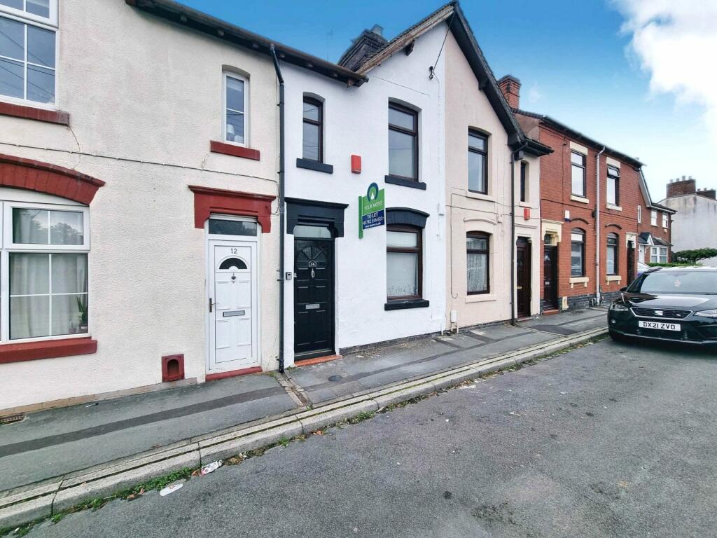 2 bedroom terraced house for rent in Pennell Street, Stoke-on-Trent, Staffordshire, ST2