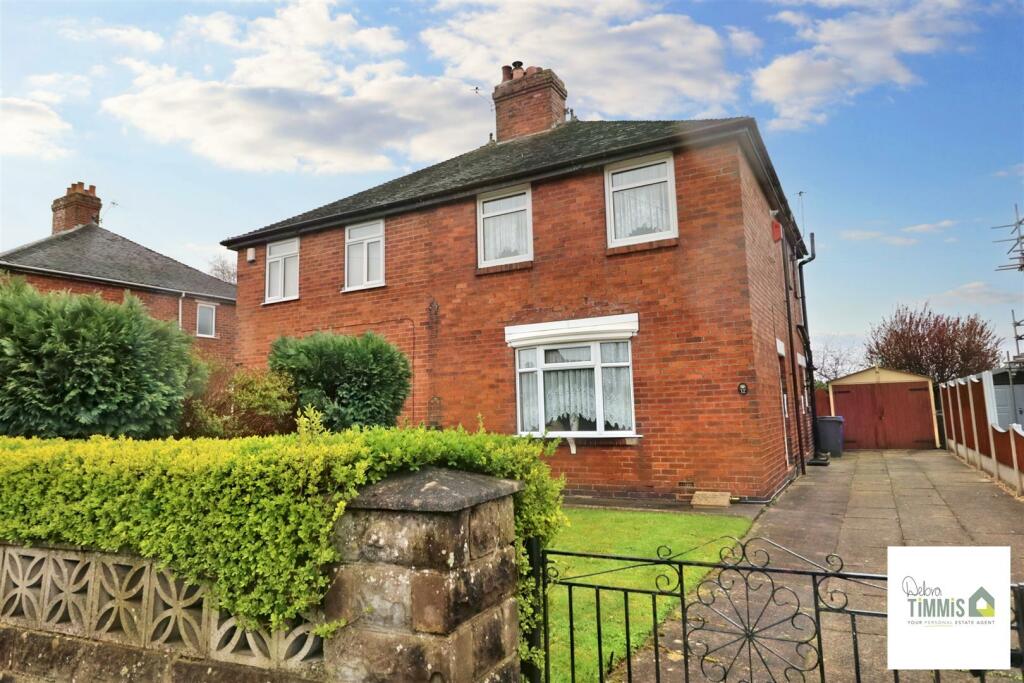 3 bedroom semi-detached house for sale in Greasley Road, Abbey Hulton, Stoke-On-Trent, ST2