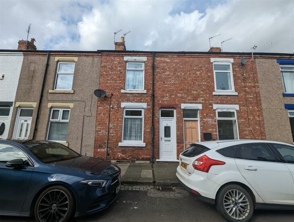 2 bedroom terraced house for sale in Brunton Street, Darlington, DL1