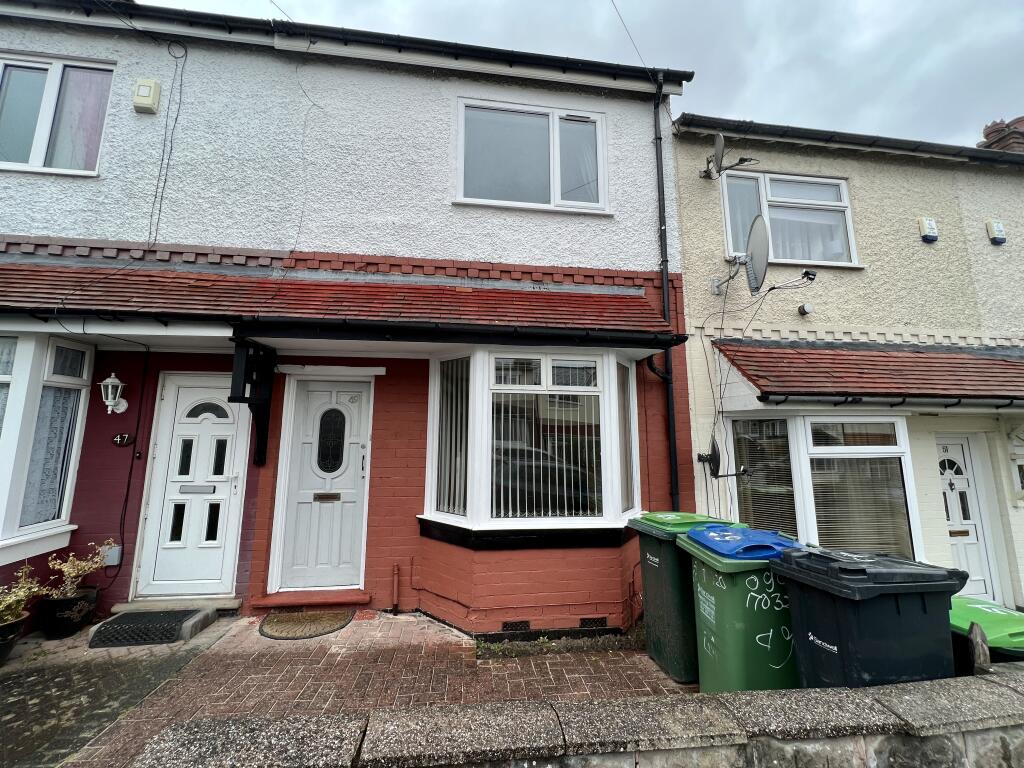 2 bedroom terraced house for rent in Richmond Road, Smethwick, B66