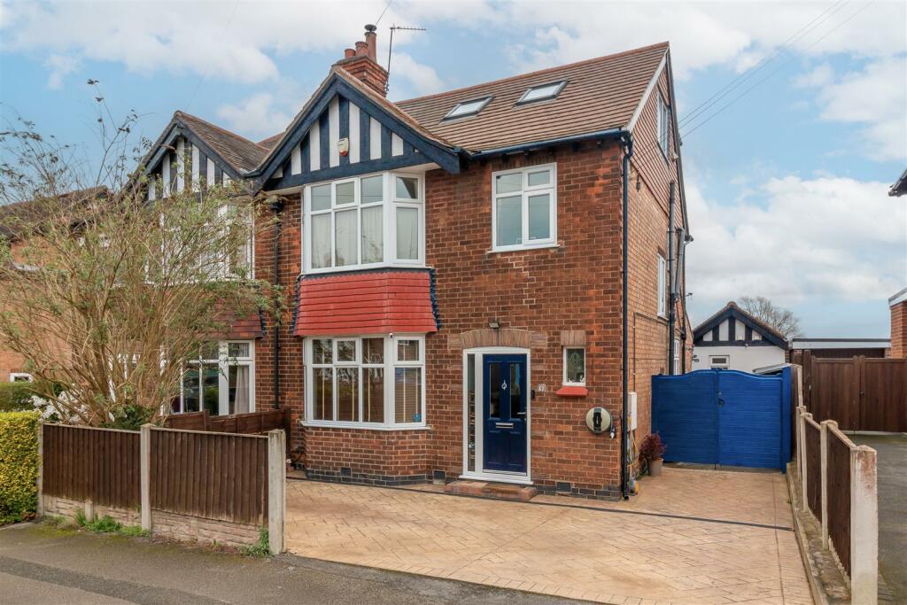 5 bedroom semidetached house for sale in Rodney Road, West Bridgford