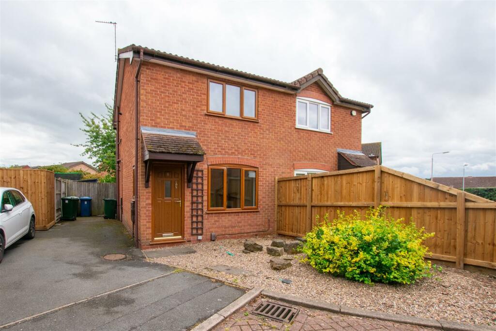2 bedroom semidetached house for sale in Greenwood Gardens, Ruddington