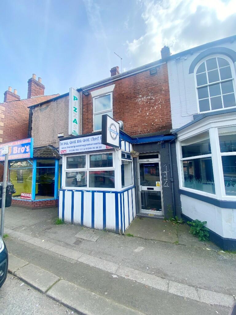 Takeaway for rent in Chatsworth Road, Chesterfield, Derbyshire, S40