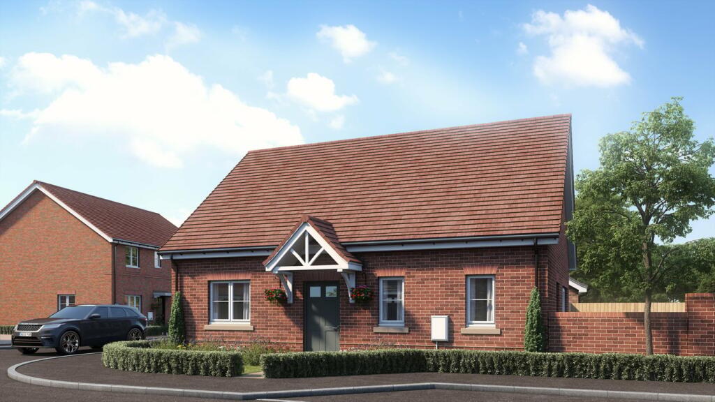 2 bedroom bungalow for sale in The Hill, Blunham, Bedfordshire, MK44