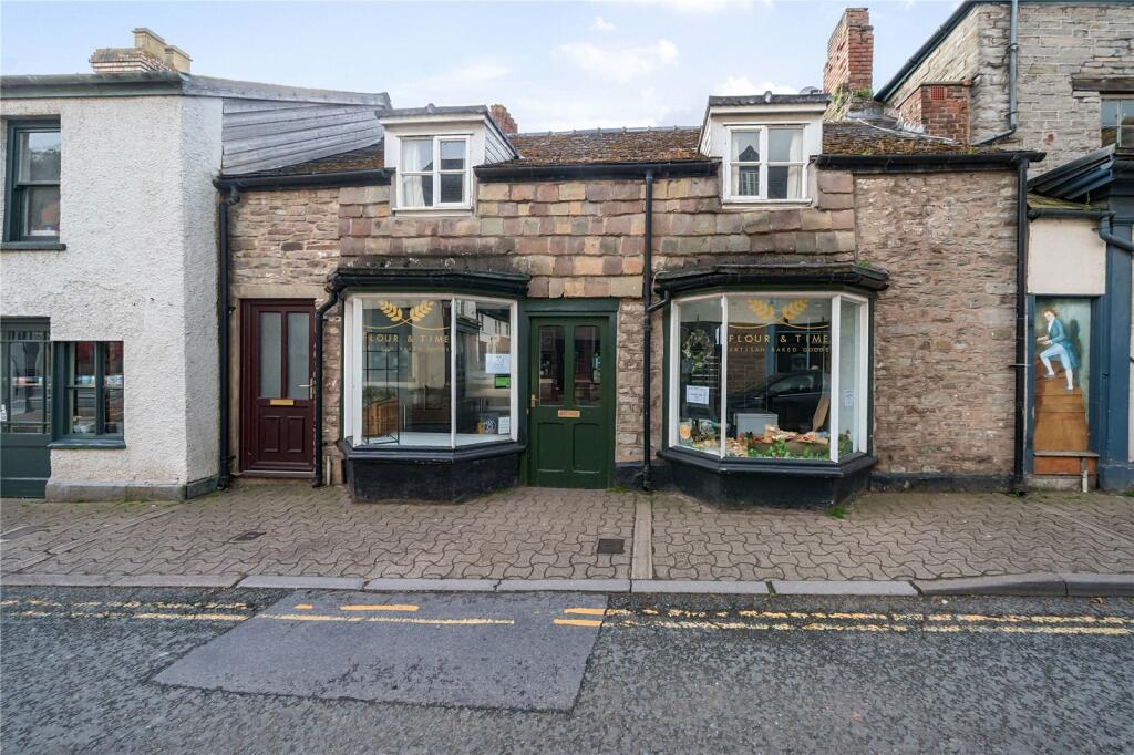 High street retail property for sale in Castle Street, HayonWye
