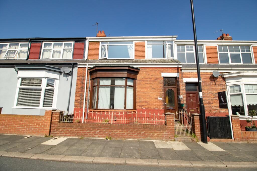 3 bedroom terraced house for sale in Mount Road, Sunderland, Tyne and