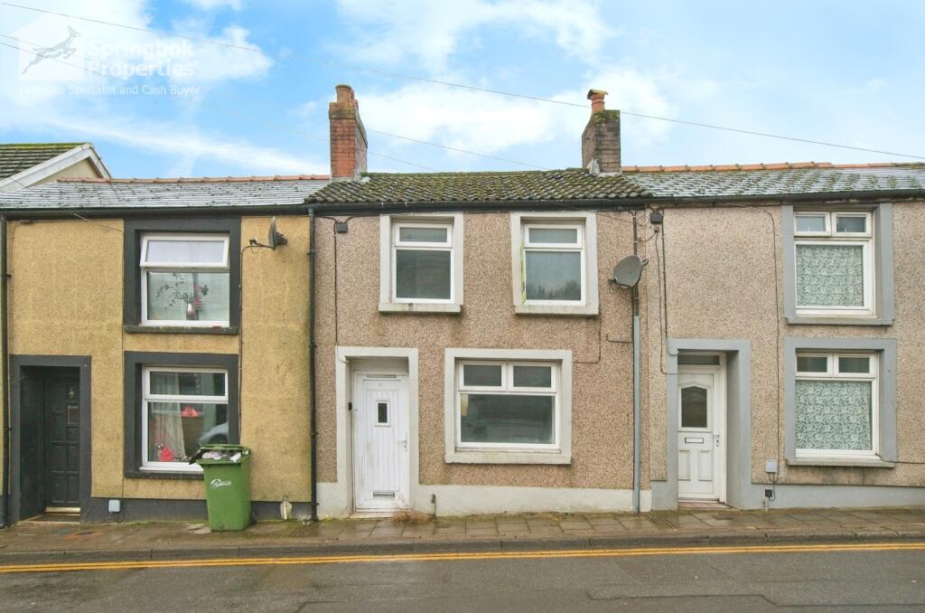 3 bedroom terraced house for sale in Upper High Street, Tredegar, Gwent