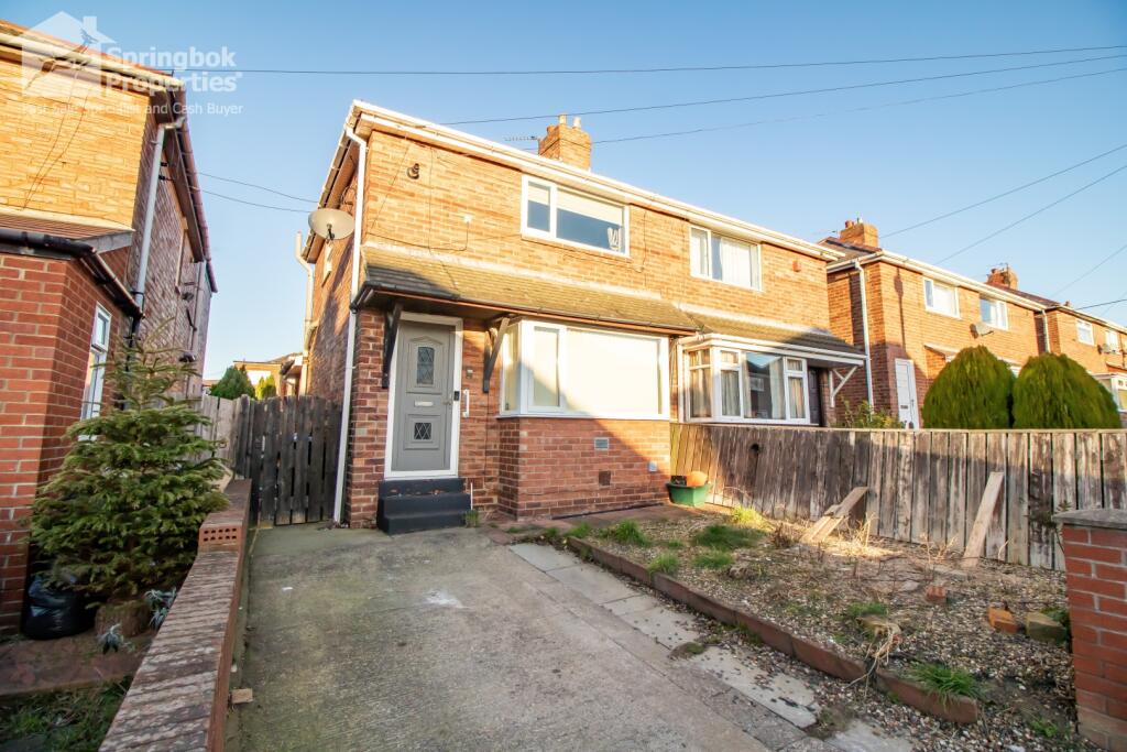 2 bedroom semidetached house for sale in Glenroy Gardens, South Pelaw