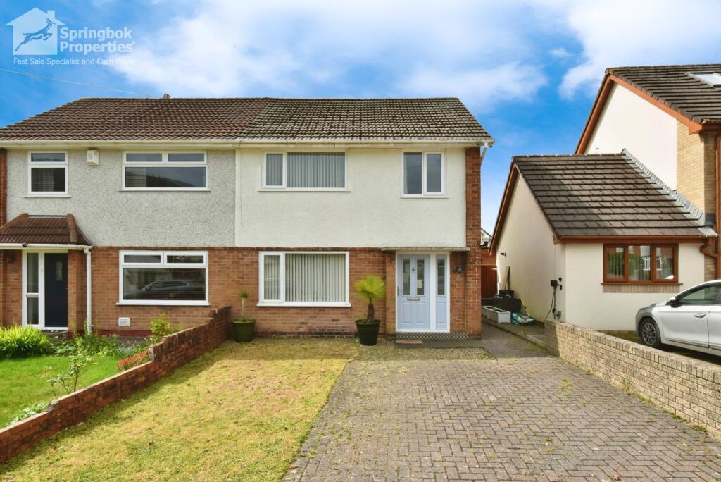 3 bedroom semidetached house for sale in Clwyd Avenue, Aberdare, Mid