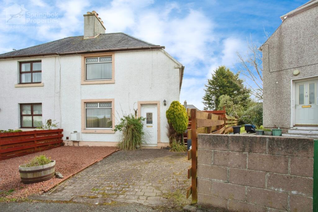 3 bedroom semidetached house for sale in Broomfield Gardens, Stranraer