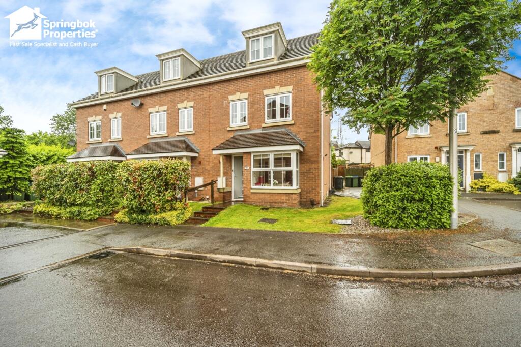 4 bedroom terraced house for sale in Bagnalls Wharf, Wednesbury, West