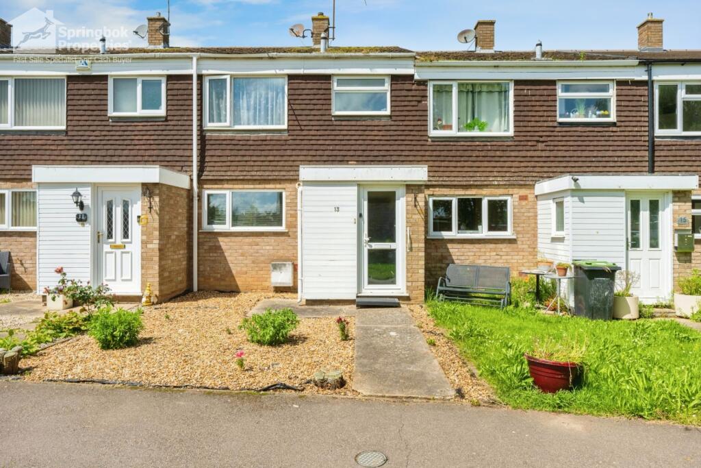 3 Bedroom Terraced House For Sale In Pyms Close Great Barford Bedford