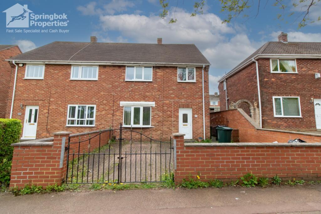 3 bedroom semidetached house for sale in St Cuthberts Drive, Gateshead, Tyne and Wear, NE10