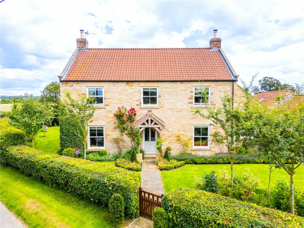 6 bedroom detached house for sale in Barton Le Willows, York, YO60