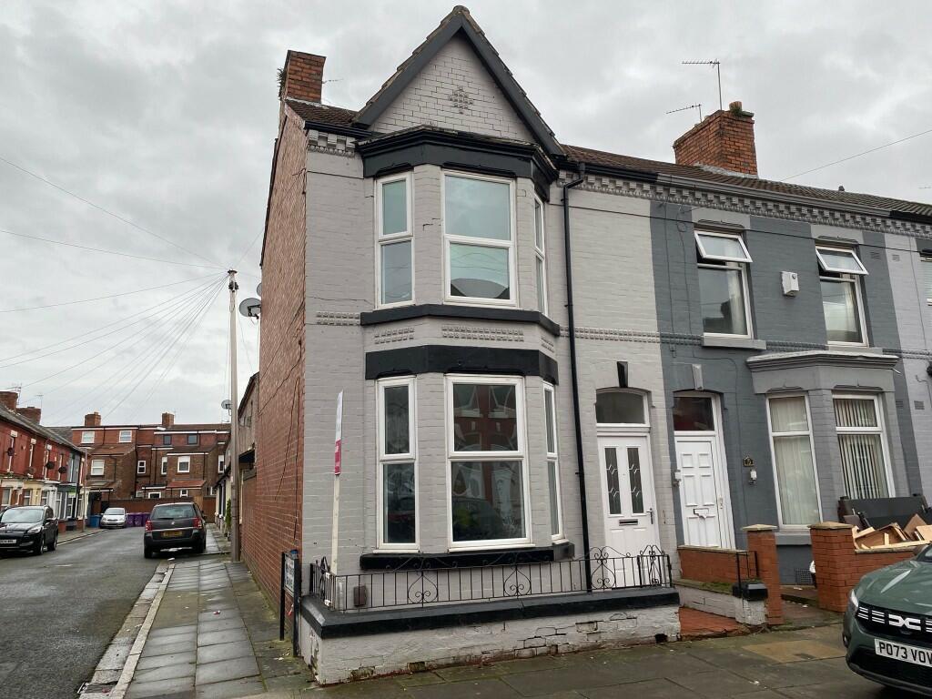 3 bedroom terraced house for sale in Kempton Road, Liverpool