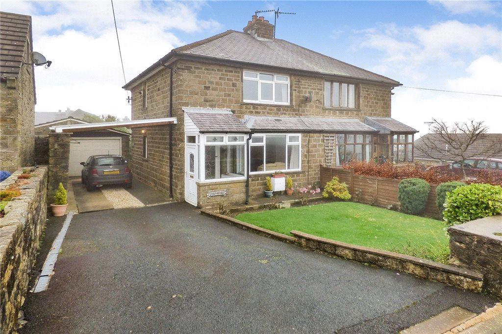 2 bedroom semidetached house for sale in Denby Hill, Oakworth, Keighley, BD22